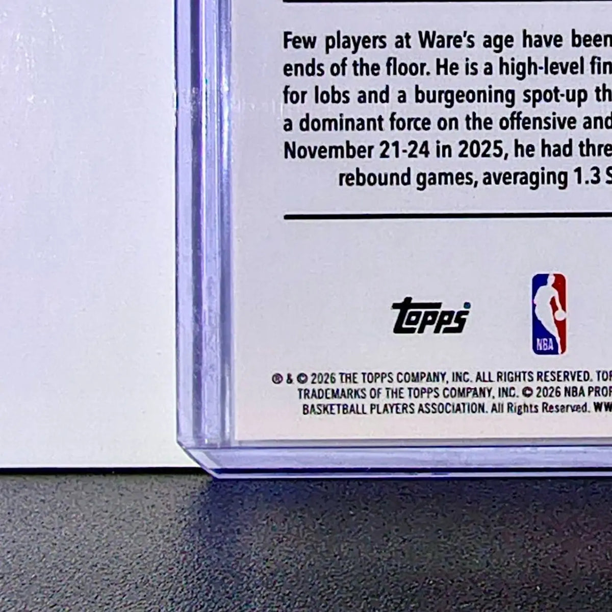 Kel’el Ware 2025-26 NBA Topps Chrome Update #112 Basketball Card Miami Heat - Basketball Card Single