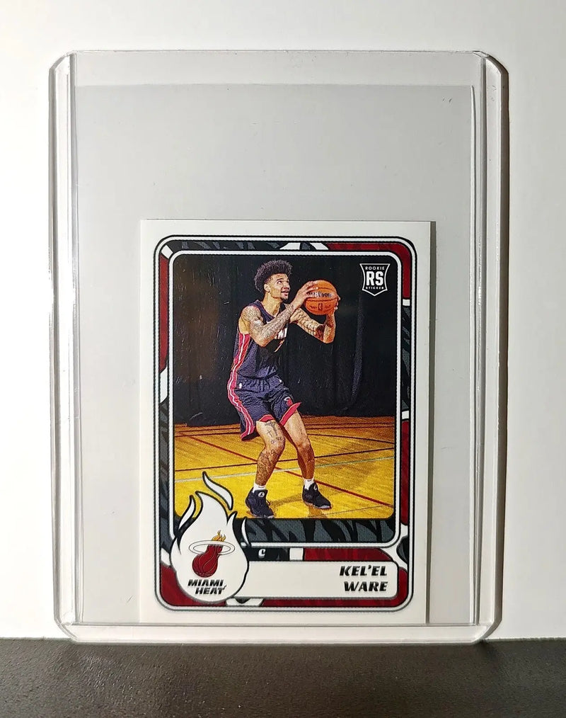 Kel’El Ware Rookie 2024-25 Panini NBA #211 Sticker Card Miami Heat
