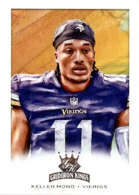 Kellen Mond - 2021 Panini Chronicles - #GK-6 - Gridiron Kings Pink Football - Football Card Single