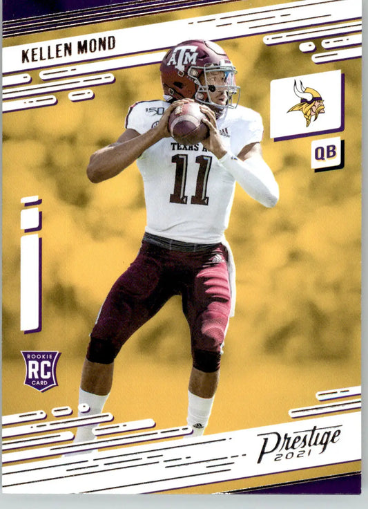 Kellen Mond - 2021 Panini Prestige - #206 - RC Football - Football Card Single