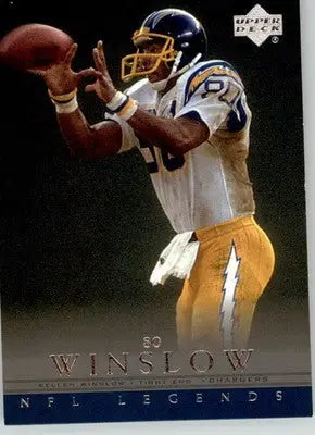 Kellen Winslow - 2000 Upper Deck Legends - #66 - Football - Football Card Single