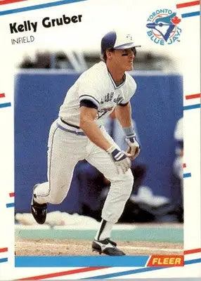 Kelly Gruber - 1988 Fleer - #111 - Baseball - Baseball Card Single