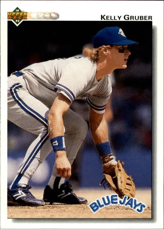 Kelly Gruber 1992 Upper Deck MLB #324 Baseball Card Toronto Blue Jays - Baseball Card Single