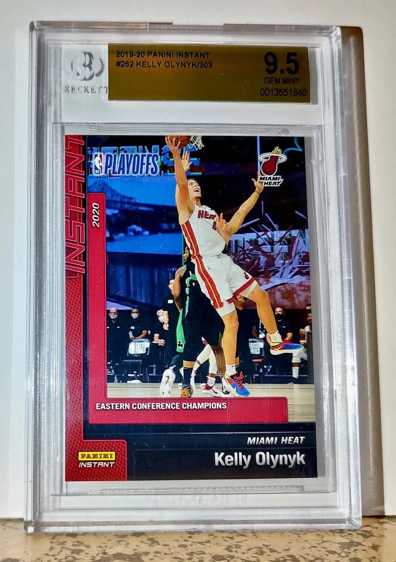 Kelly Olynyk 2019-20 Panini NBA #262 Card 1 of 303 BGS 9.5 Gem Mint Miami Heat - Basketball Card Single
