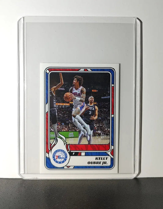 Kelly Oubre Jr. 2024-25 Panini NBA #258 Sticker Card Philadelphia 76ers - Basketball Card Single