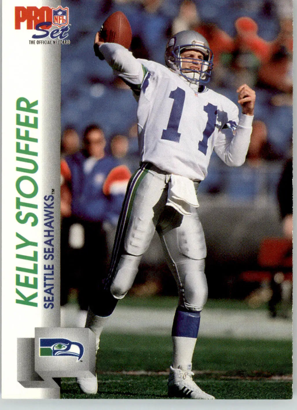 Kelly Stouffer - 1992 Pro Set - #658 - Football - Football Card Single