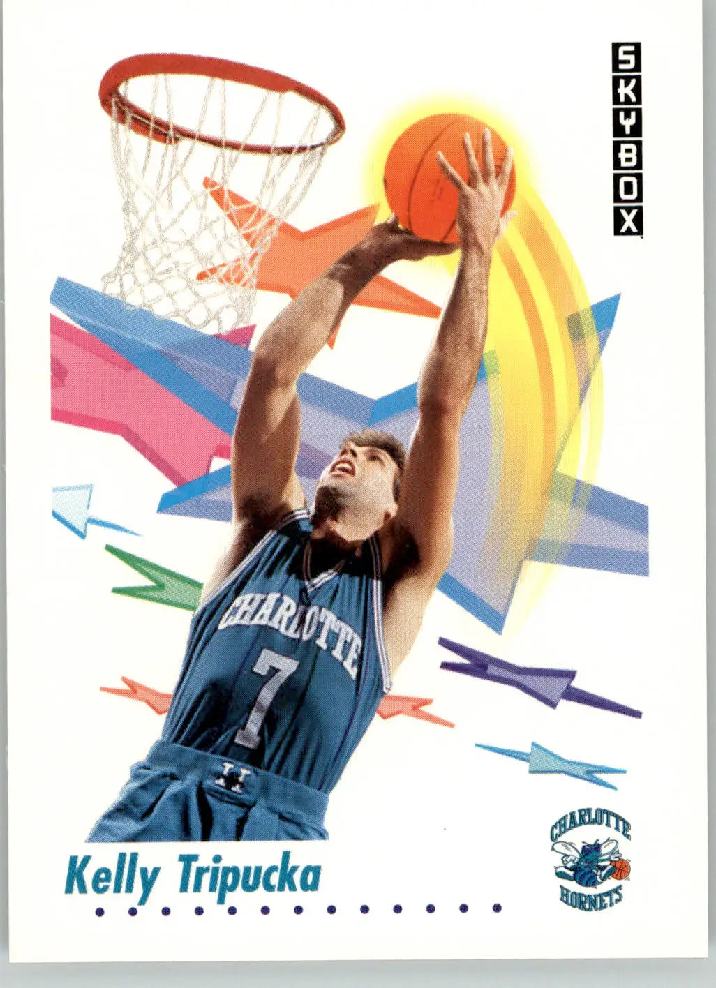 Kelly Tripucka - 1991-92 SkyBox - #33 - Basketball - Basketball Card Single