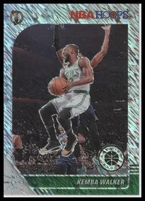 Kemba Walker 2019-20 Hoops Premium Stock Prizms Shimmer #19 Boston Celtics - Basketball Card Single