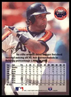 Ken Caminiti 1993 Flair #59 Houston Astros - Baseball Card Single