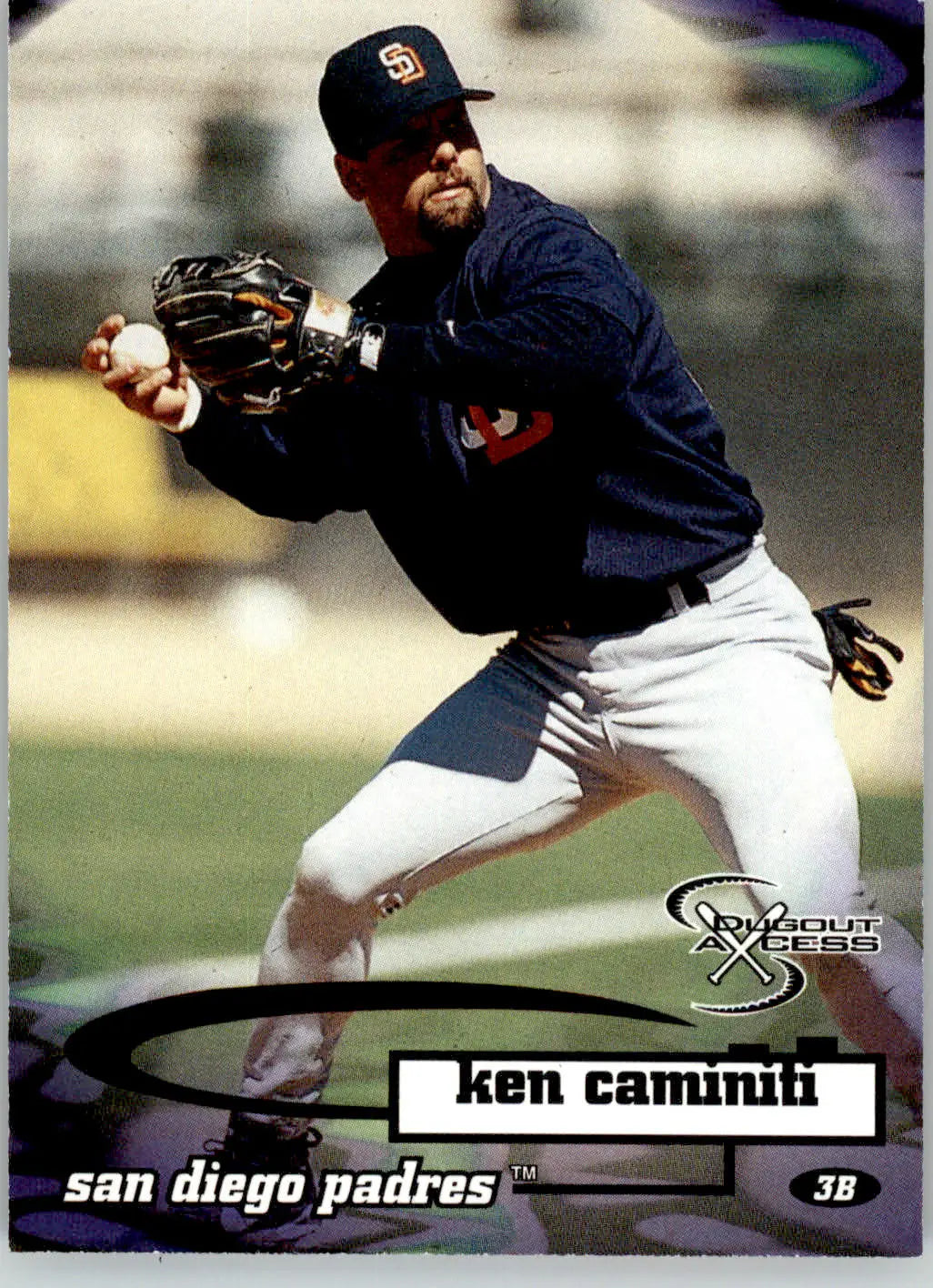 Ken Caminiti - 1998 SkyBox Dugout Axcess - #44 - Baseball - Baseball Card Single