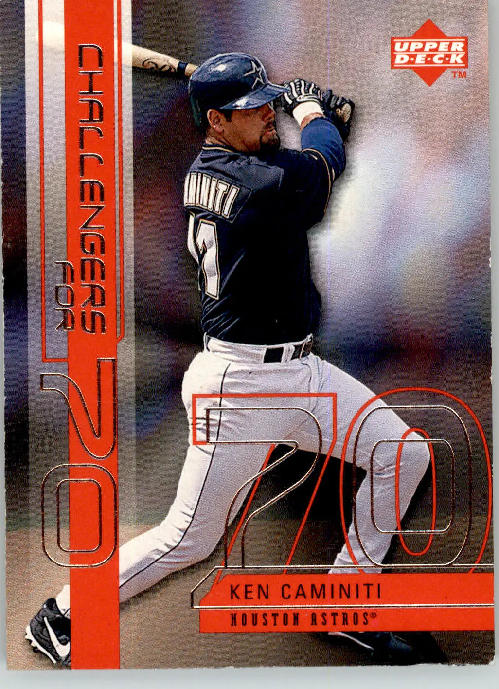 Ken Caminiti - 1999 Upper Deck Challengers for 70 - #C24 - Baseball - Baseball Card Single