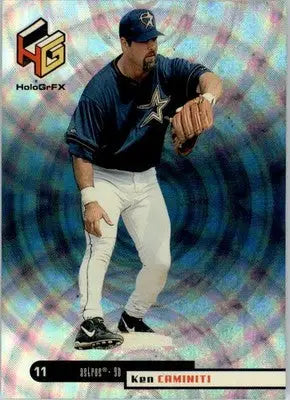 Ken Caminiti - 1999 Upper Deck HoloGrFX - #27 - Baseball - Baseball Card Single