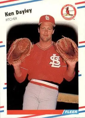 Ken Dayley - 1988 Fleer - #30 - Baseball - Baseball Card Single