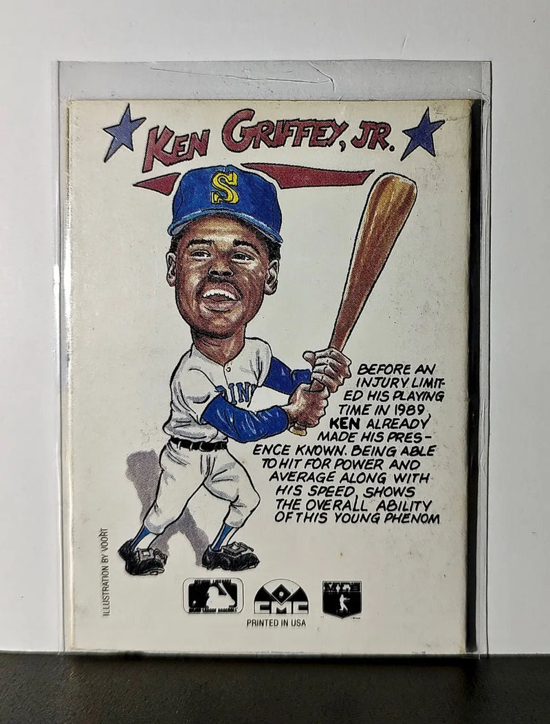 Ken Griffey Jr. 1990 Collect-A-Books MLB #3 Series A Card Seattle Mariners - Baseball Card Single
