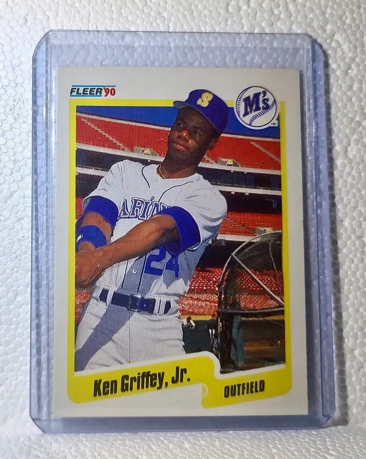 Ken Griffey Jr. 1990 Fleer MLB #513 Baseball Card Seattle Mariners - Baseball Card Single