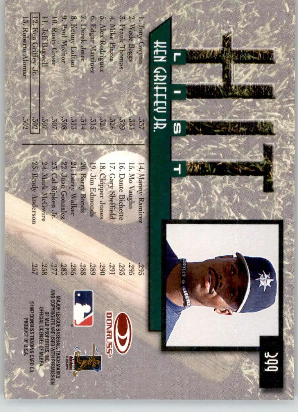 Ken Griffey Jr. - 1997 Donruss - #399 - Baseball - Baseball Card Single