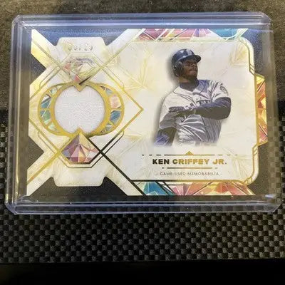 KEN GRIFFEY JR. #/25 2025 TOPPS DIAMOND ICONS SINGLE PLAYER RELIC PATCH MARINERS - Baseball Card Single
