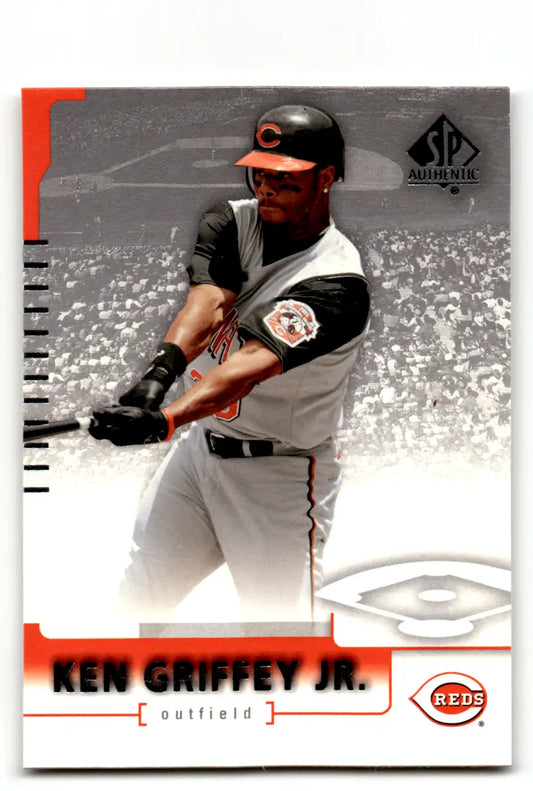 Ken Griffey Jr. baseball card from Cincinnati Reds cards lot for collectors