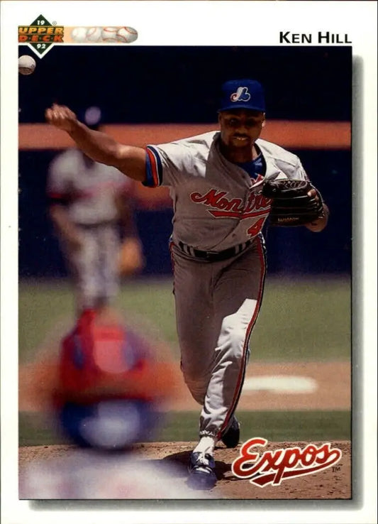 Ken Hill 1992 Upper Deck MLB #790 Baseball Card Montreal Expos - Baseball Card Single