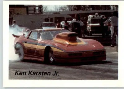 Ken Karsten Jr - 1991 Big Time Drag - #76 - Racing - Racing Card Single