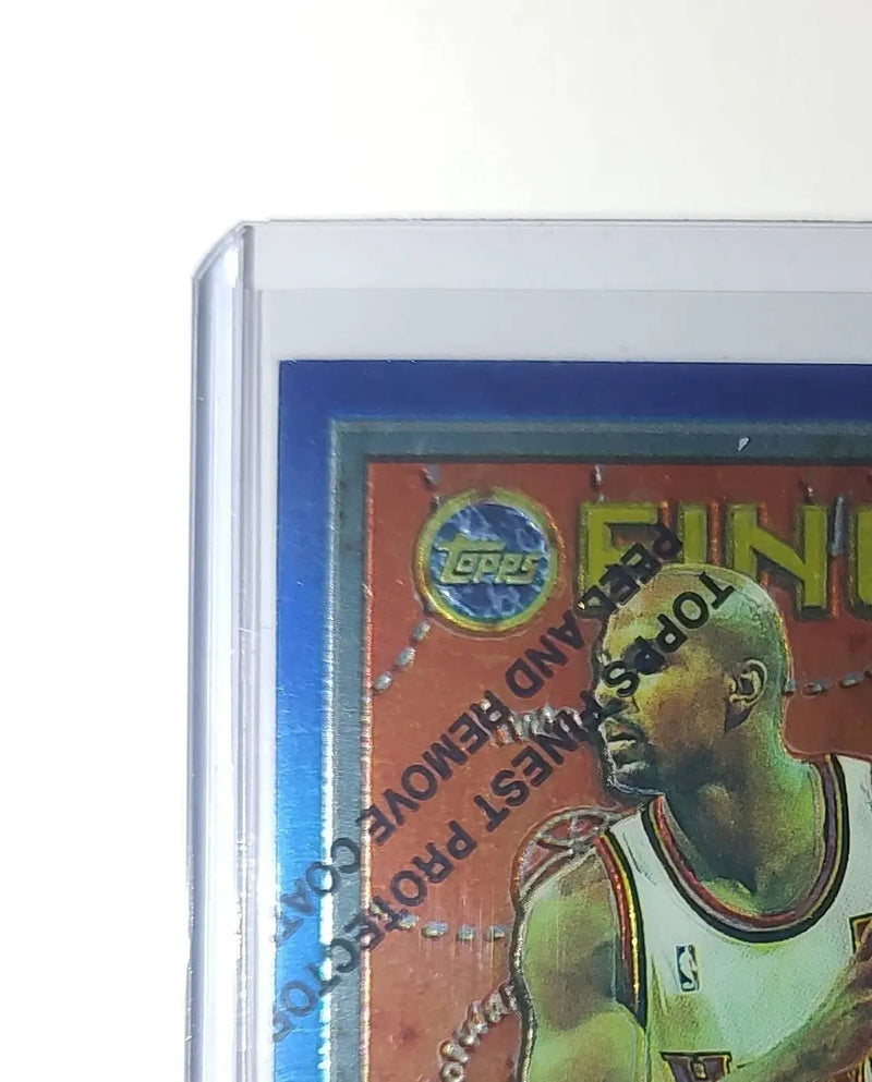 Ken Norman 1995-96 Topps Finest NBA #210 Card Atlanta Hawks