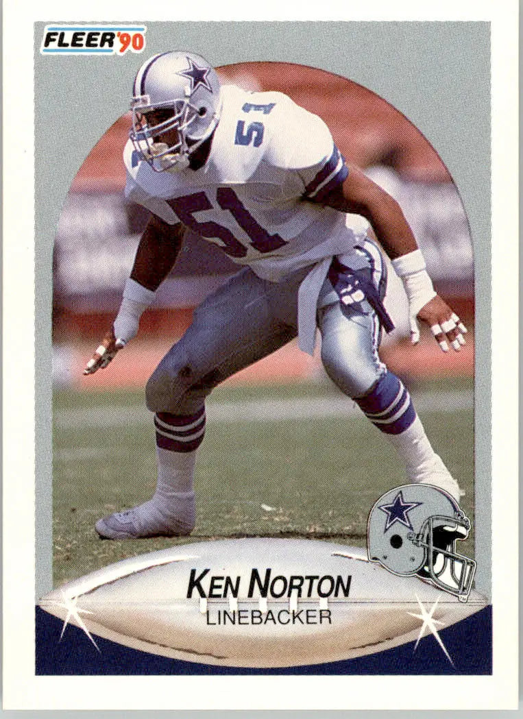 Ken Norton - 1990 Fleer Update - #U-39 - RC Football - Football Card Single