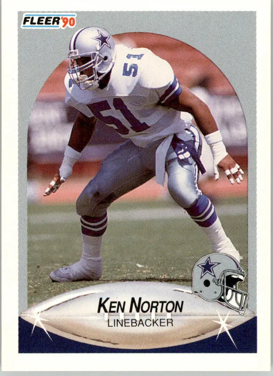 Ken Norton - 1990 Fleer Update - #U-39 - RC Football - Football Card Single