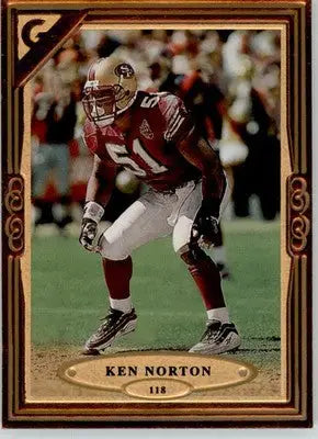 Ken Norton - 1997 Topps Gallery - #118 - Football - Football Card Single