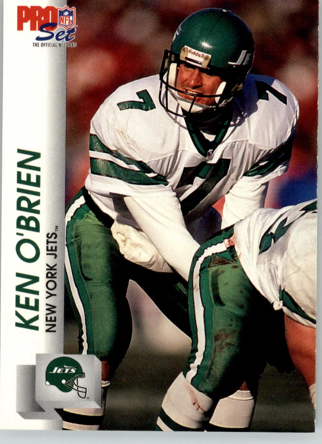 Ken O’Brien - 1992 Pro Set - #605 - Football - Football Card Single