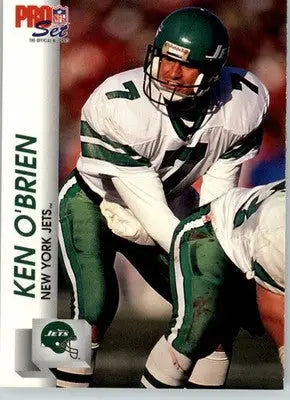 Ken O’Brien - 1992 Pro Set - #605 - Football - Football Card Single