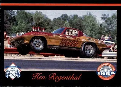 Ken Regenthal - 1989 Checkered Flag IHRA - #96 - Racing - Racing Card Single