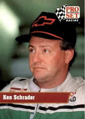 Ken Schrader - 1991 Pro Set - #127 - Racing - Racing Card Single