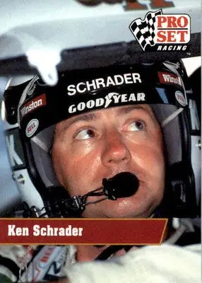 Ken Schrader - 1991 Pro Set - #50 - Racing - Racing Card Single