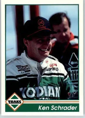 Ken Schrader - 1992 Traks - #127 - Racing - Racing Card Single