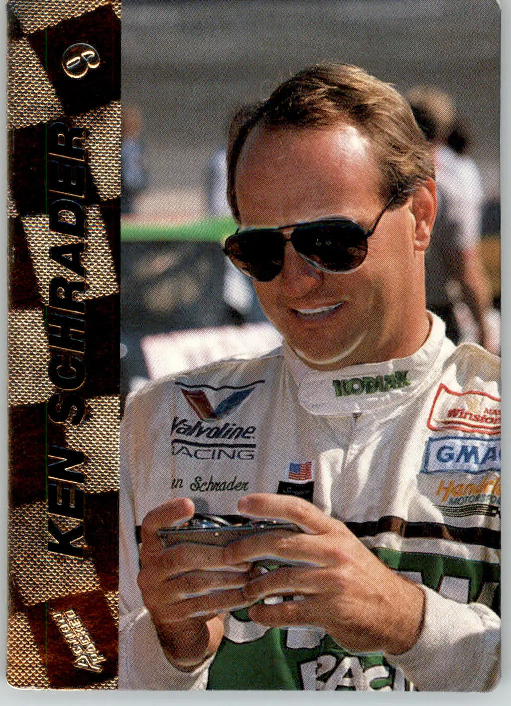 Ken Schrader - 1994 Action Packed - #9 - Racing - Racing Card Single