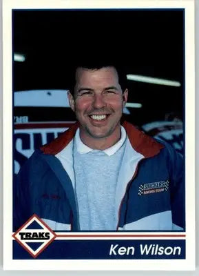 Ken Wilson - 1992 Traks - #76 - Racing - Racing Card Single