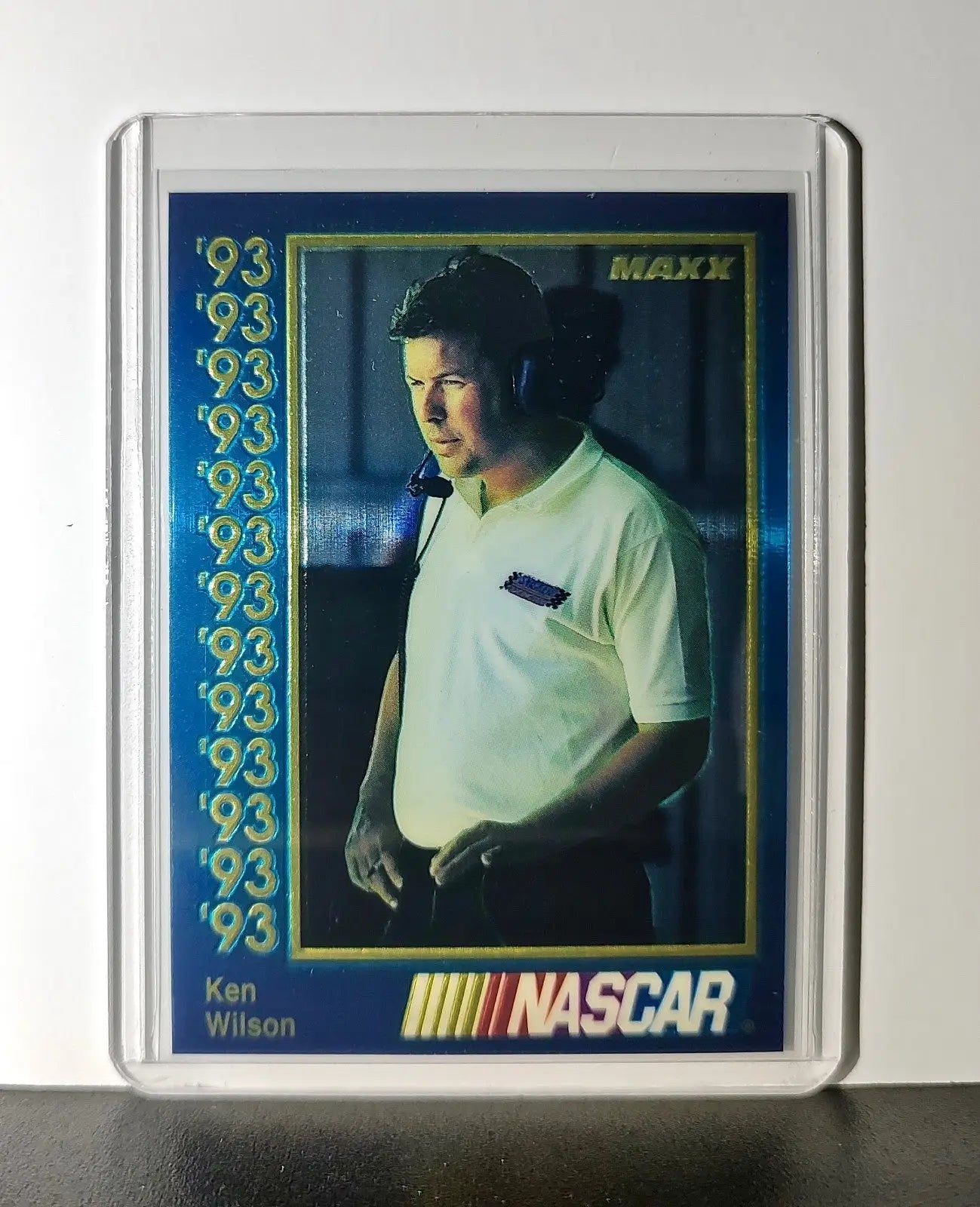 Ken Wilson 1993 Maxx Premier Plus Racing #146 NASCAR Stavola Brothers Racing - Racing Card Single