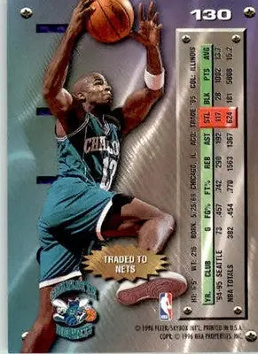 Kendall Gill - 1995-96 Metal - #130 - Basketball - Basketball Card Single