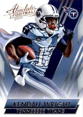 Kendall Wright - 2014 Panini Absolute - #76 - Retail Football - Football Card Single