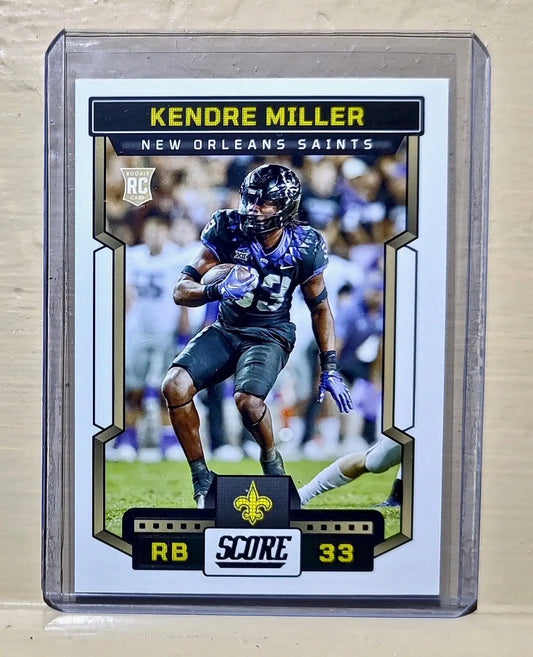 Kendre Miller 2023 Panini NFL #321 Score Rookie Football Card Buccaneers - Football Card Single