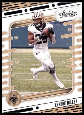 Kendre Miller 2024 Panini Absolute Retail #78 New Orleans Saints Football Card - Football Card Single