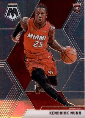 Kendrick Nunn - 2019-20 Panini Mosaic - #234 - RC Basketball - Basketball Card Single