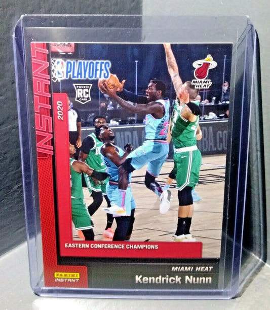 Kendrick Nunn 2019-2020 Panini NBA Instant Heat #260 Rookie Card 1 of 303 - Basketball Card Single