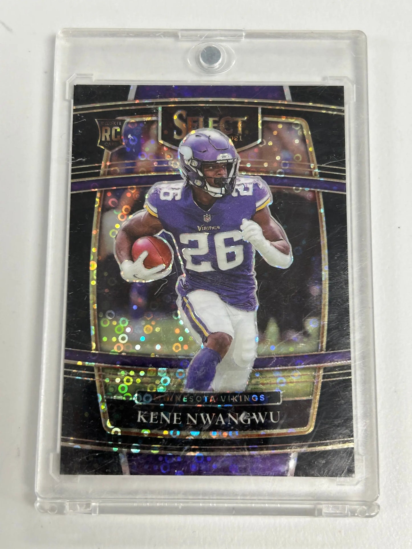 Kene Nwangwu 2021 Panini Select #74 Black Disco #1/1 - Football Card Single