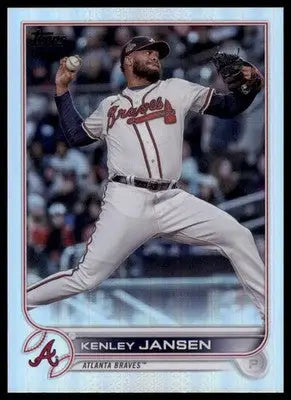 Kenley Jansen 2022 Topps Update Rainbow Foil #US311 Atlanta Braves - Baseball Card Single