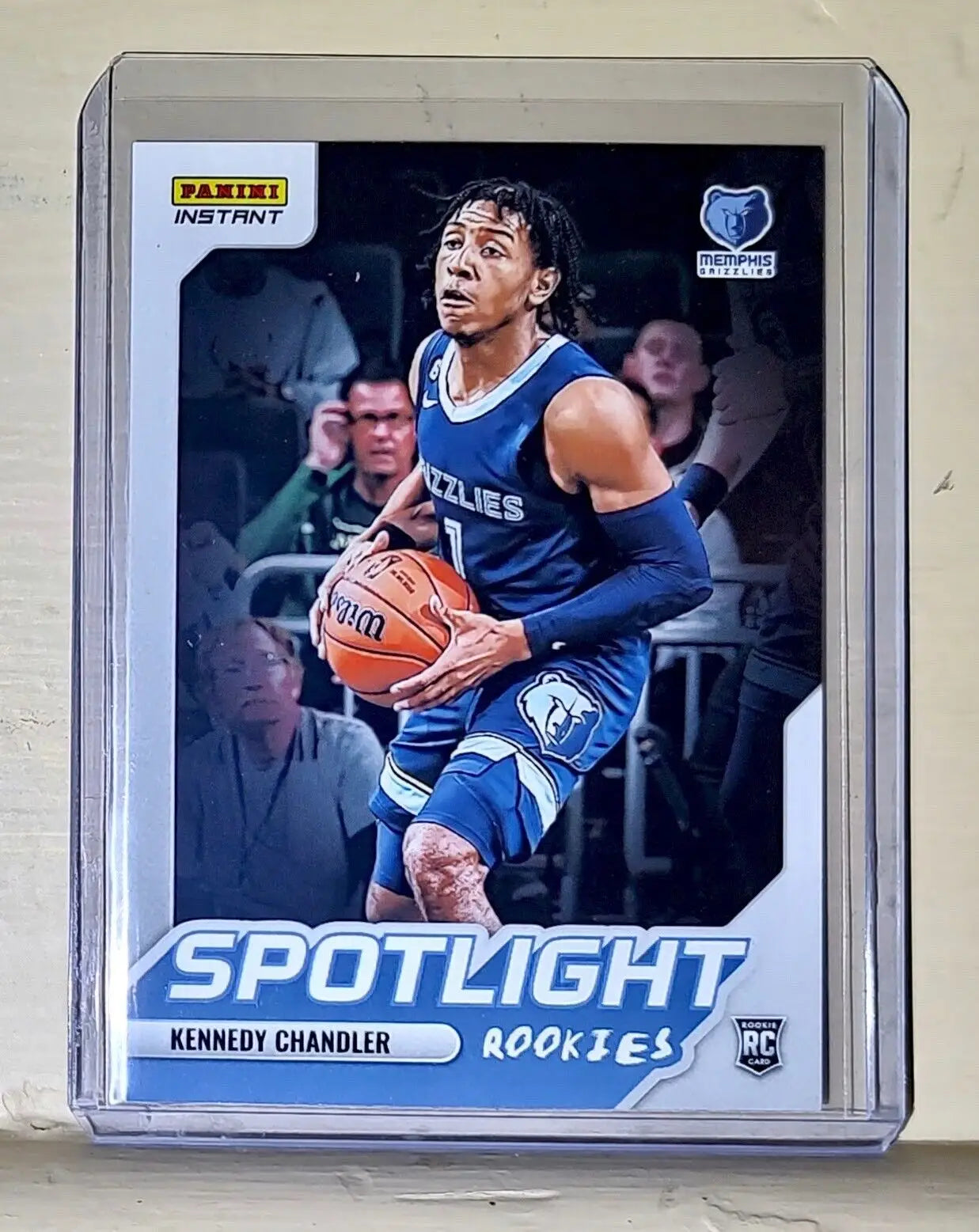 Kennedy Chandler 2022-23 Panini NBA #36 Spotlight Rookies Card 1/965 - Basketball Card Single