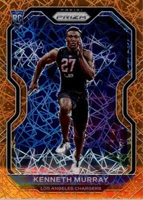 Kenneth Murray - 2020 Panini Prizm - #327 - Prizm Lazer RC Football - Football Card Single