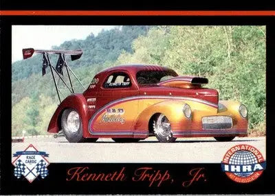 Kenneth Tripp Jr. - 1989 Checkered Flag IHRA - #58 - Racing - Racing Card Single