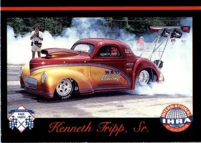 Kenneth Tripp Sr. - 1989 Checkered Flag IHRA - #59 - Racing - Racing Card Single