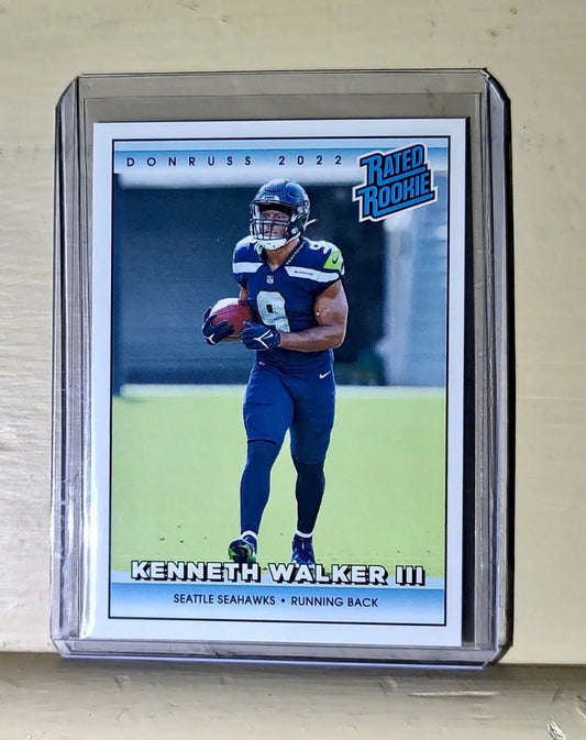 Kenneth Walker III 2022 NFL Panini #14 Rated Rookie Retro Football Card 1/4094 - Football Card Single